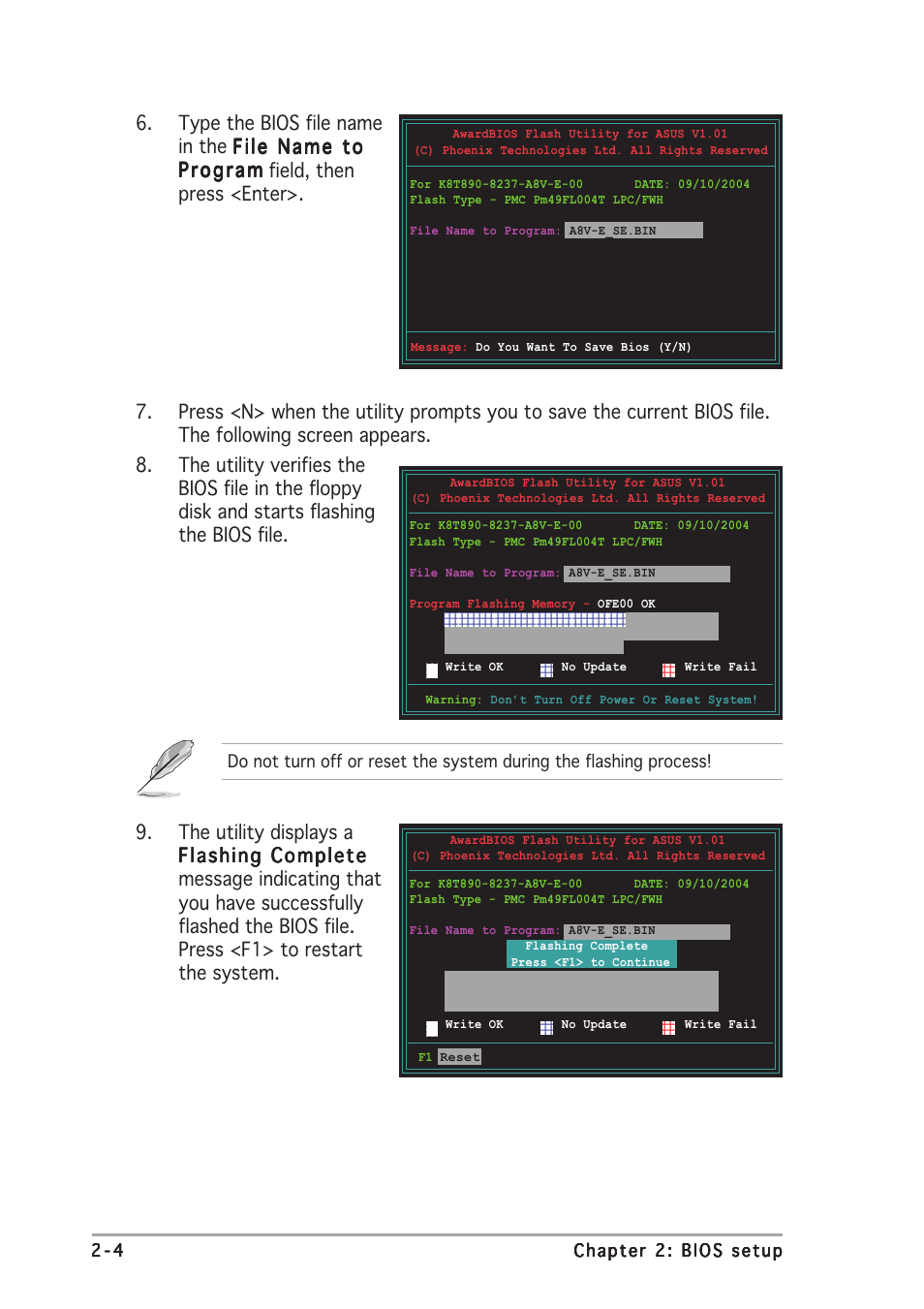 Asus A8V-E SE User Manual | Page 46 / 88