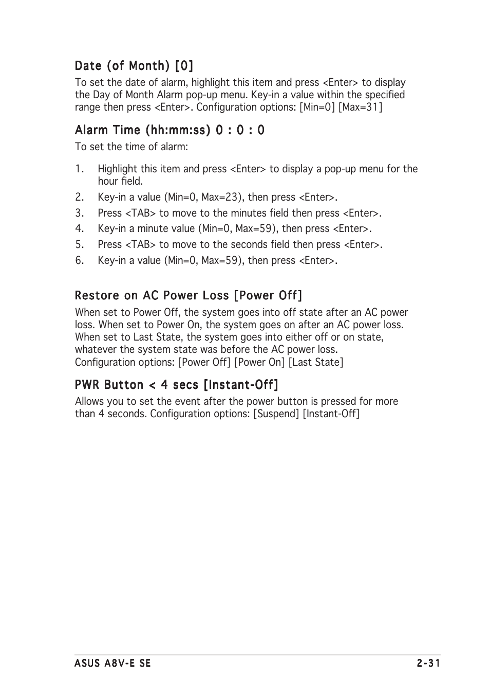 Asus A8V-E SE User Manual | Page 73 / 88