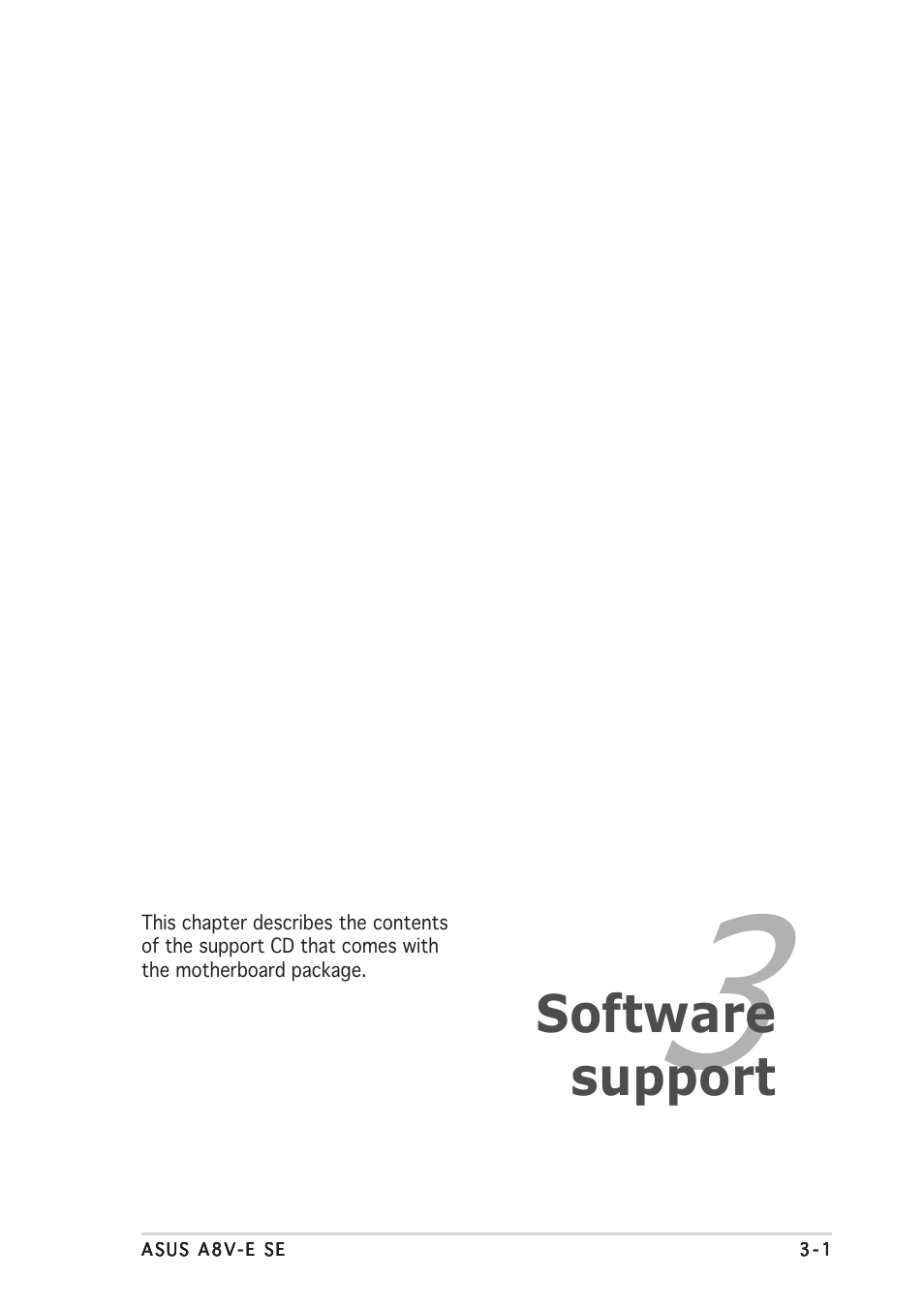 Software support | Asus A8V-E SE User Manual | Page 83 / 88