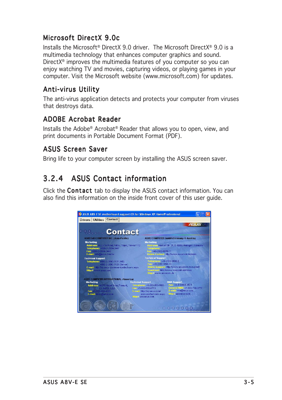 Asus A8V-E SE User Manual | Page 87 / 88