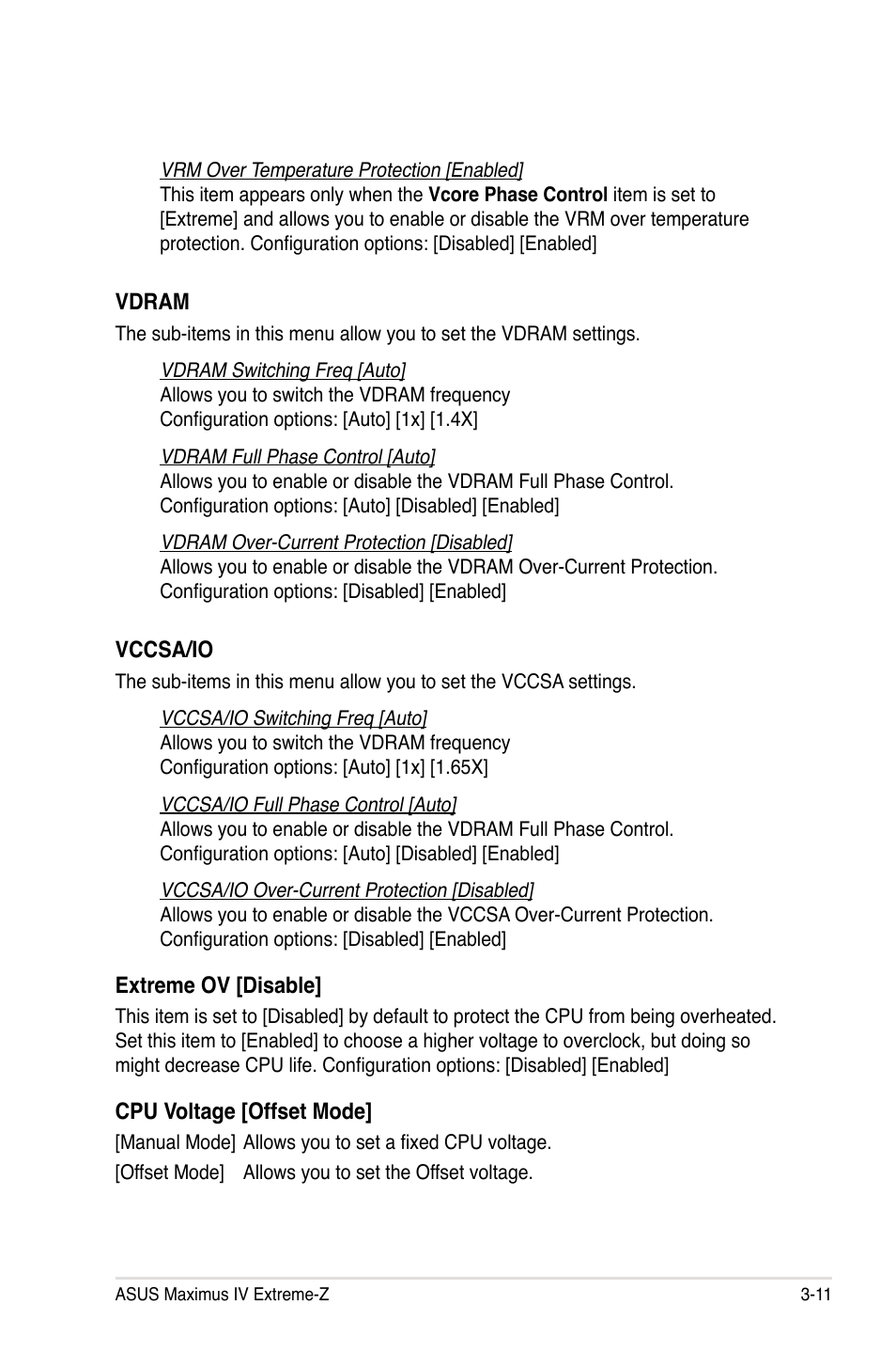 Asus Maximus IV Extreme-Z User Manual | Page 103 / 196