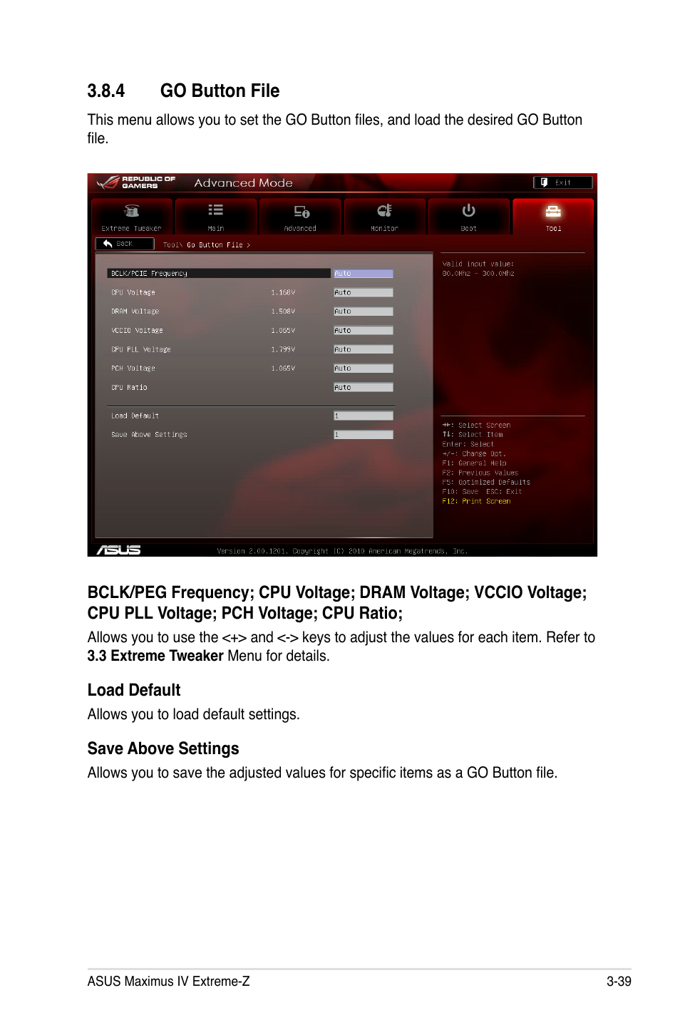 4 go button file, Go button file -39 | Asus Maximus IV Extreme-Z User Manual | Page 131 / 196