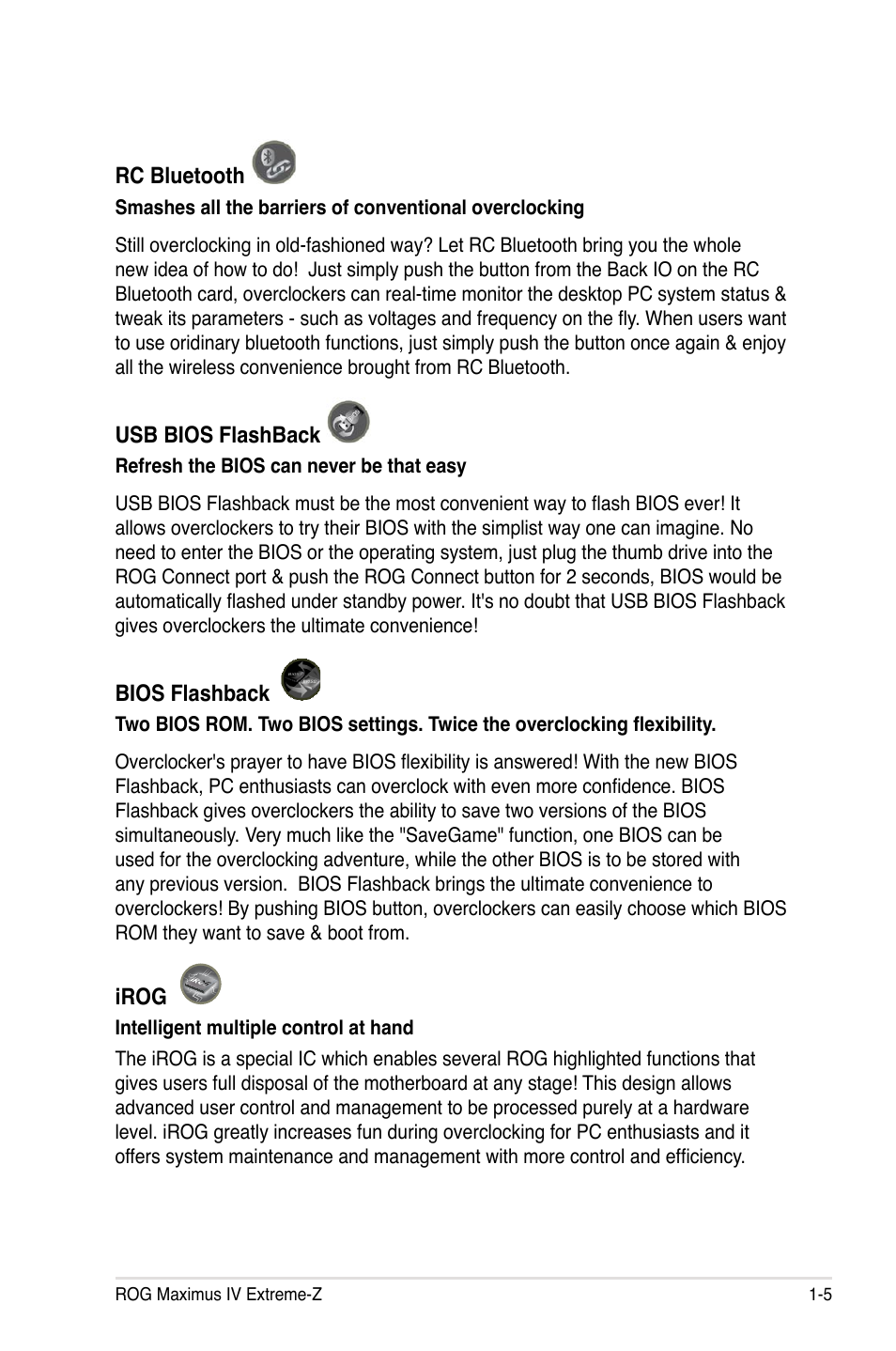 Asus Maximus IV Extreme-Z User Manual | Page 25 / 196