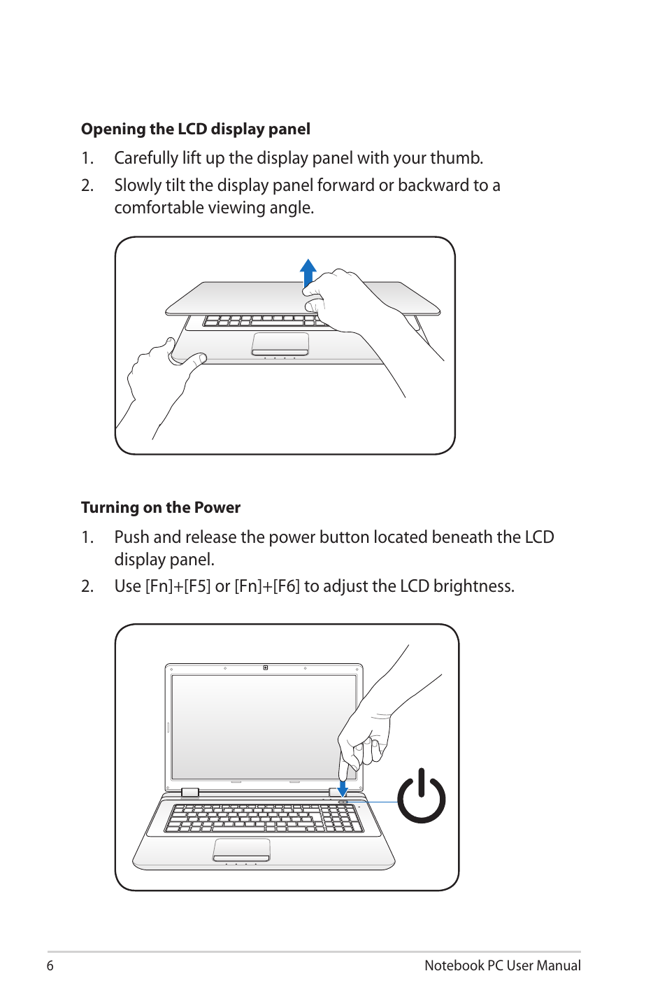 Asus X72 User Manual | Page 6 / 32