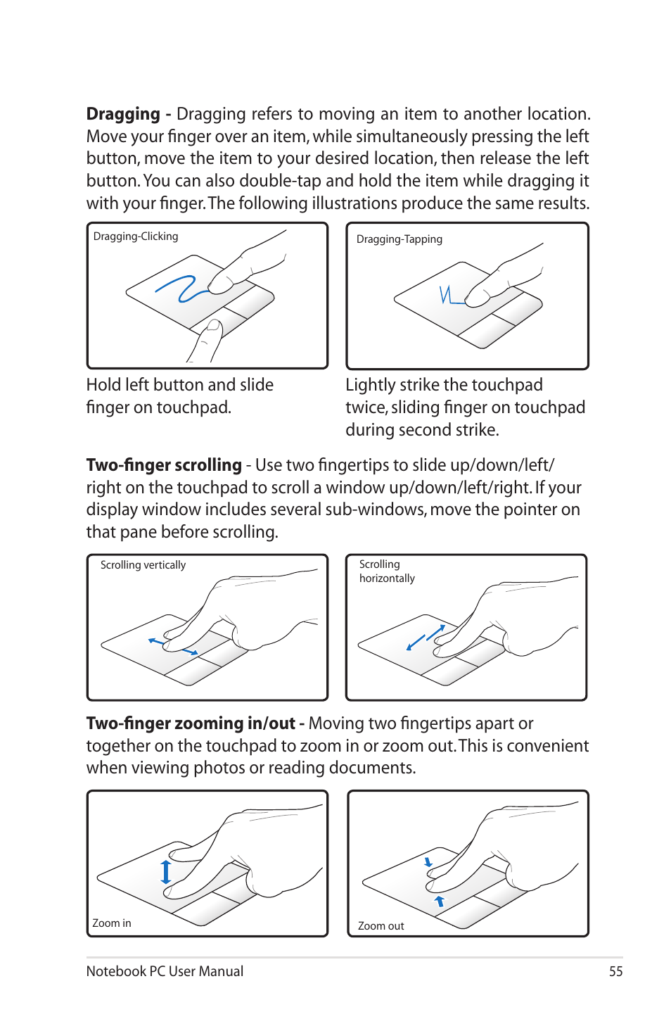 Asus X43SM User Manual | Page 55 / 110