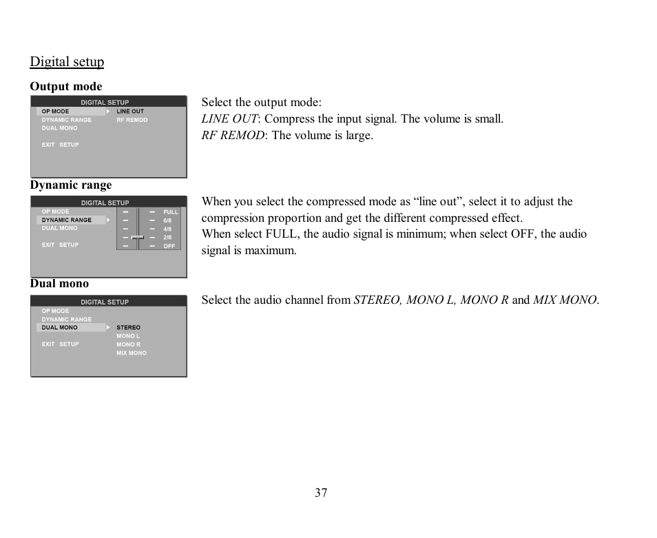 Hyundai H-CMD7078 User Manual | Page 37 / 83
