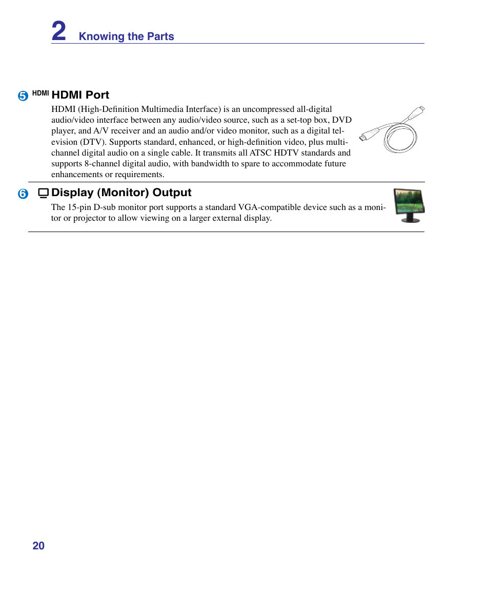 Asus X61Z User Manual | Page 20 / 88