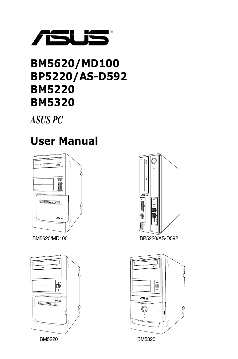 Asus BP5220 User Manual | 34 pages