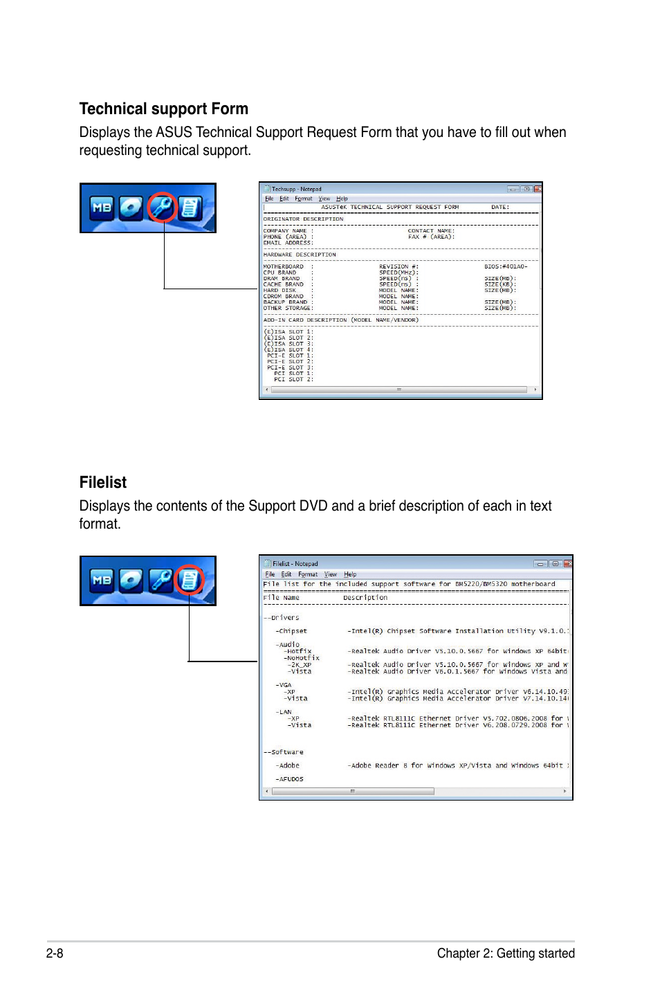 Asus BP5220 User Manual | Page 24 / 34