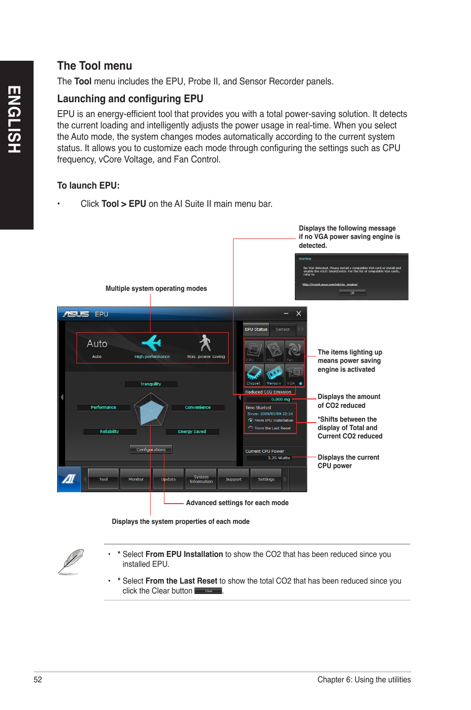 En gl is h en gl is h en gl is h en gl is h | Asus CP6130 User Manual | Page 52 / 70