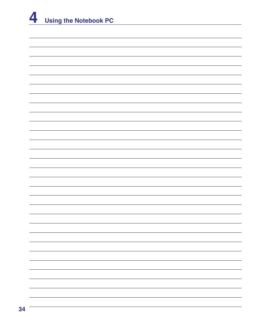 Asus Z62Ha User Manual | Page 34 / 83