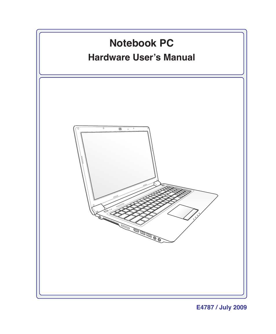 Asus UL50Vg User Manual | 82 pages