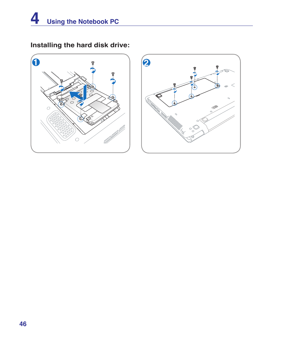 Asus UL50Vg User Manual | Page 46 / 82