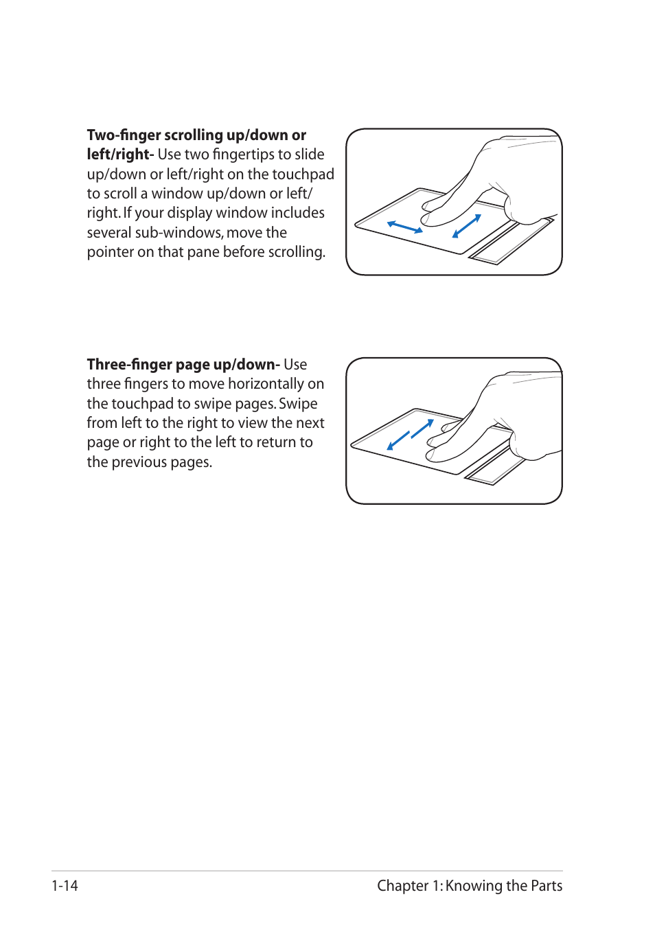 Asus Eee PC T101MT User Manual | Page 22 / 68