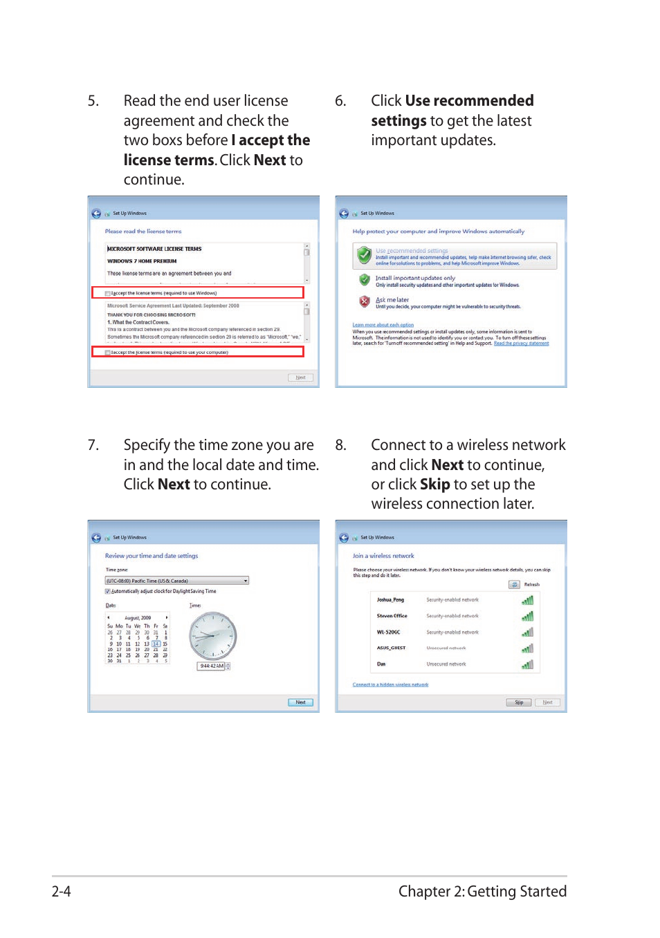Asus Eee PC T101MT User Manual | Page 28 / 68