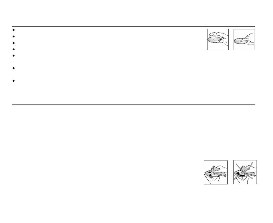 Handling discs, Cleaning | Hyundai H-CMD7079 User Manual | Page 40 / 88