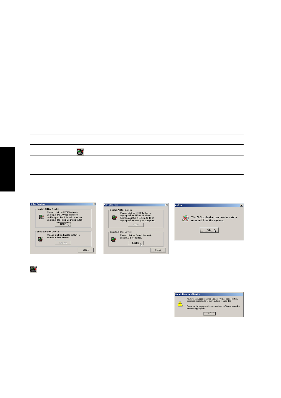 Ide swap introduction, Using the aibox, Stopping the aibox before removing (windows me) | Asus S1B User Manual | Page 102 / 110
