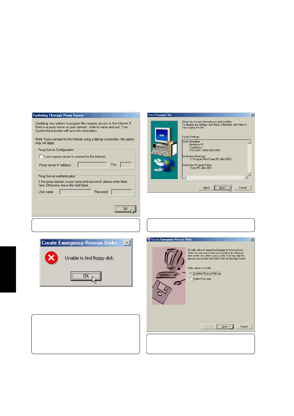 Pc-cillin 2000 | Asus S1B User Manual | Page 22 / 110