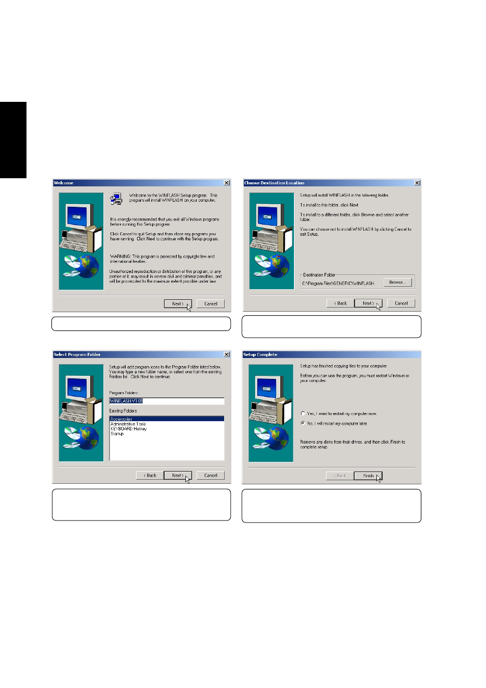 Windows flash utility (under atkacpi utility) | Asus S1B User Manual | Page 26 / 110