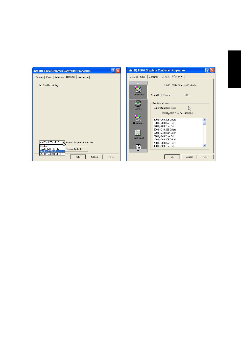 Display settings for windows xp (cont’) | Asus S1B User Manual | Page 59 / 110