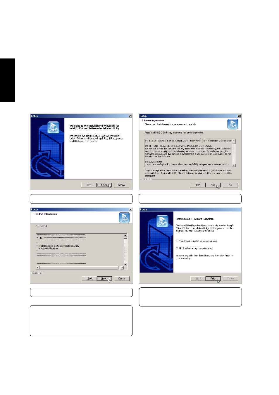 Windows me operating system, Intel inf update | Asus S1B User Manual | Page 8 / 110