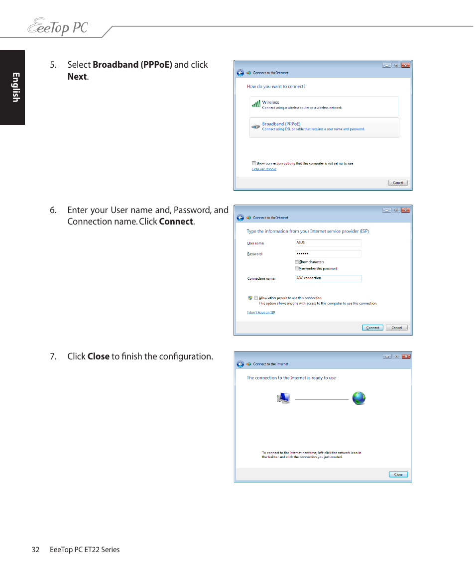 Asus ET2203T User Manual | Page 32 / 40