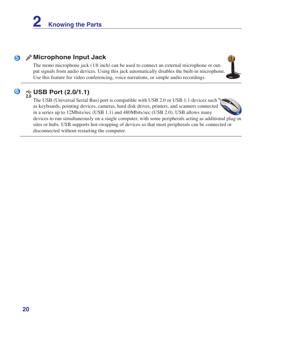 Asus N70SV User Manual | Page 20 / 87