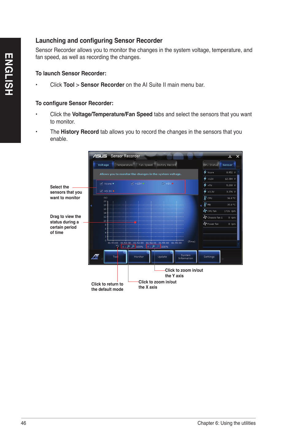 En gl is h en gl is h en gl is h en gl is h | Asus CM6731 User Manual | Page 46 / 66