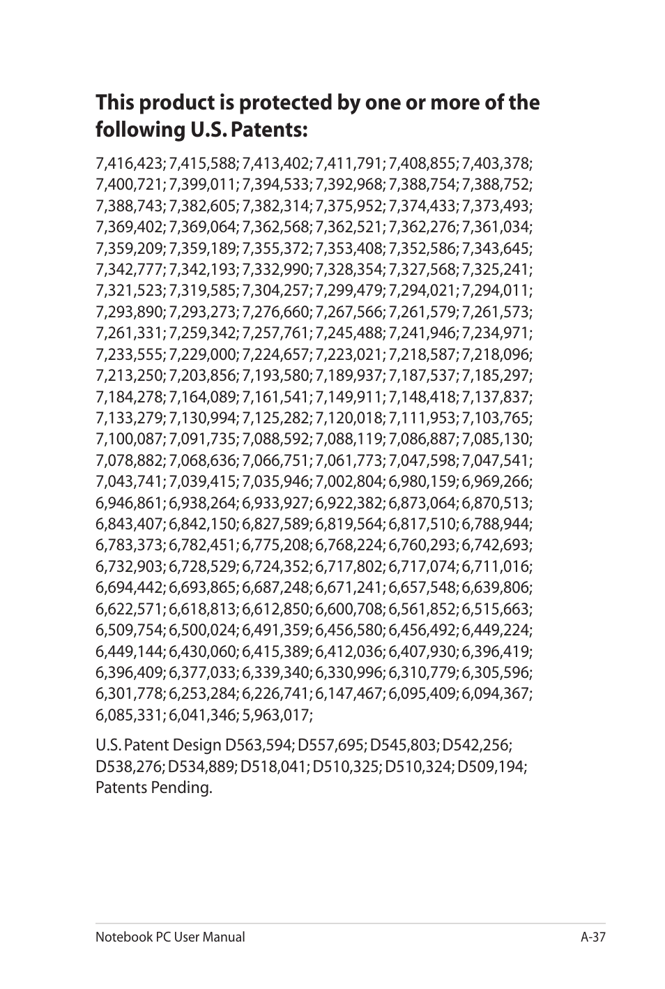 Asus K72JU User Manual | Page 103 / 106