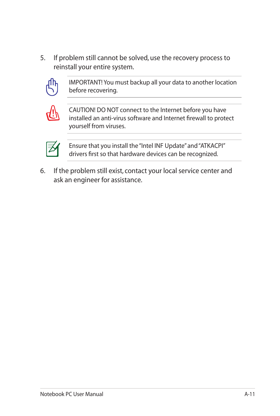 Asus K72JU User Manual | Page 77 / 106