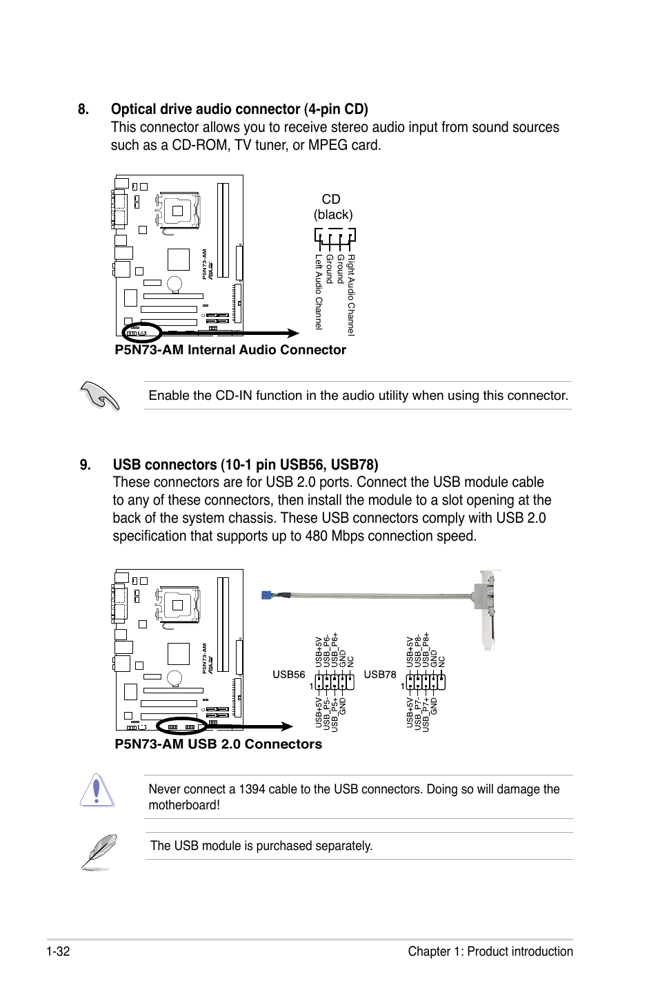 Asus P5N73-AM User Manual | Page 44 / 98