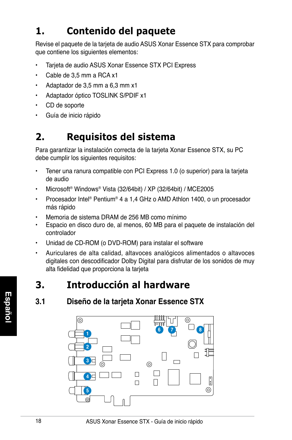 Asus Xonar Essence STX User Manual | Page 18 / 32