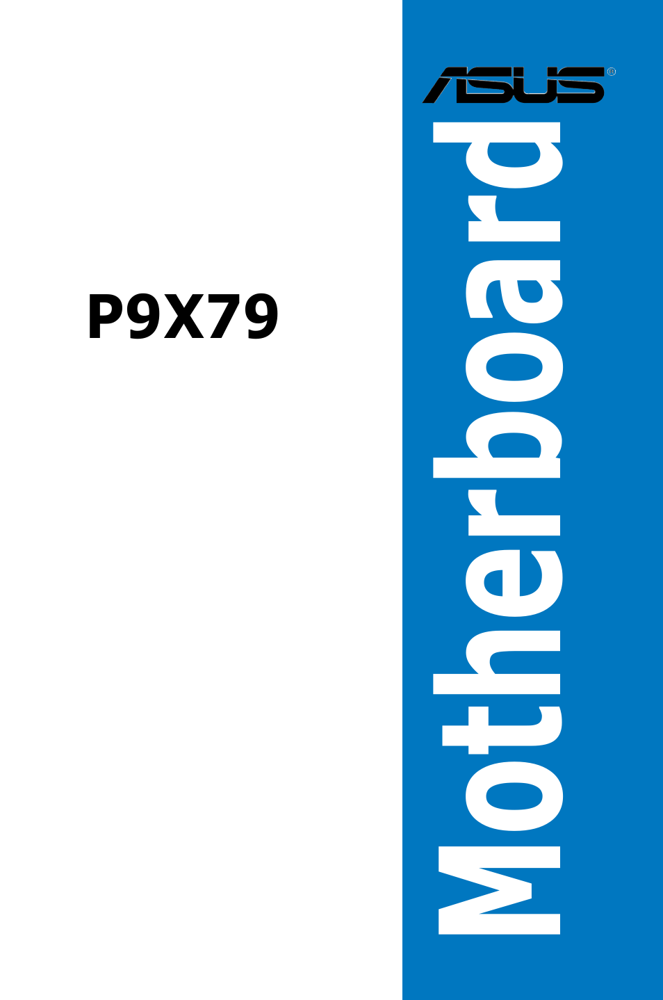 Asus P9X79 User Manual | 156 pages