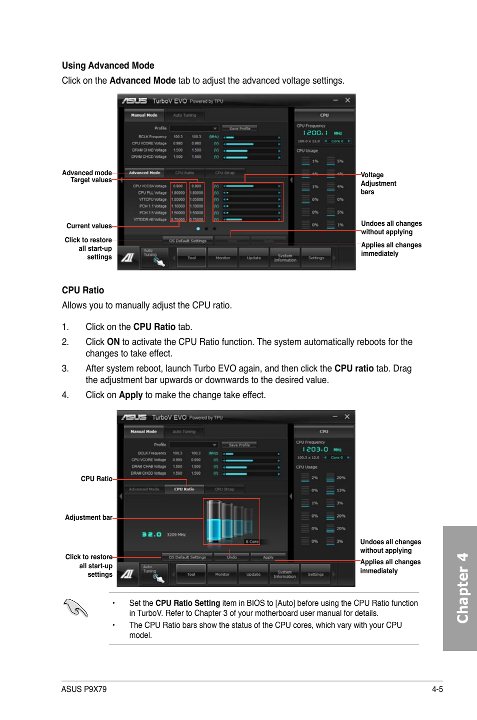 Chapter 4 | Asus P9X79 User Manual | Page 123 / 156