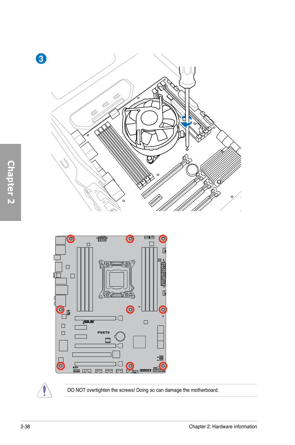 Chapter 2 | Asus P9X79 User Manual | Page 56 / 156