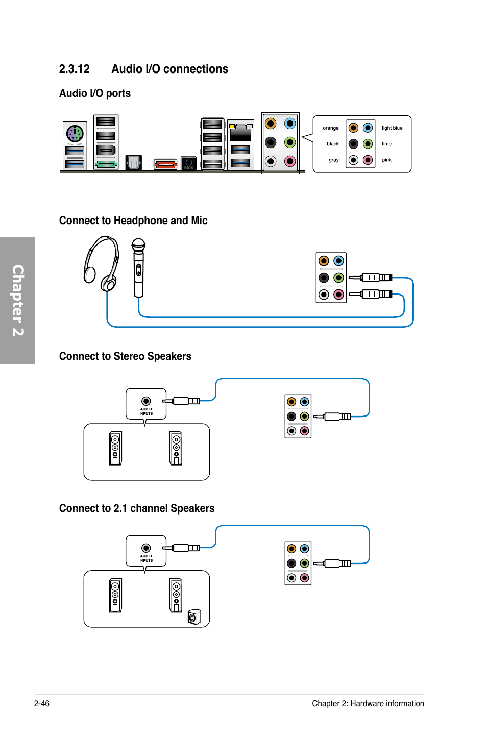 Chapter 2 | Asus P9X79 User Manual | Page 64 / 156