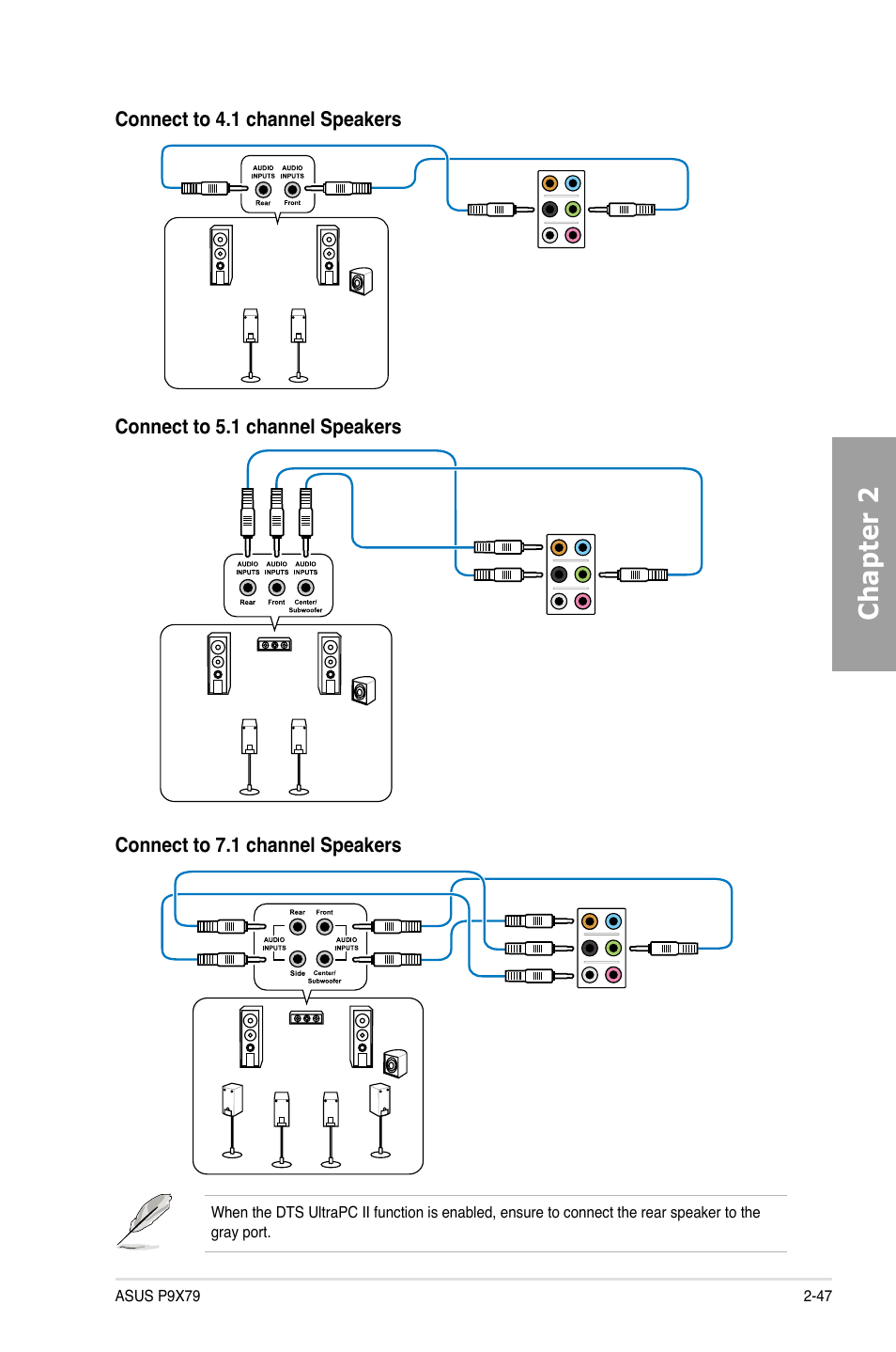 Chapter 2 | Asus P9X79 User Manual | Page 65 / 156