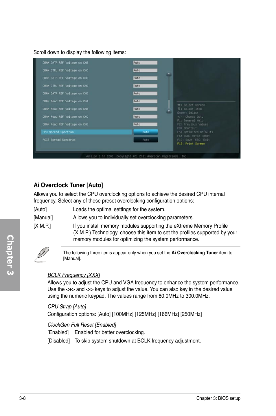 Chapter 3 | Asus P9X79 User Manual | Page 74 / 156