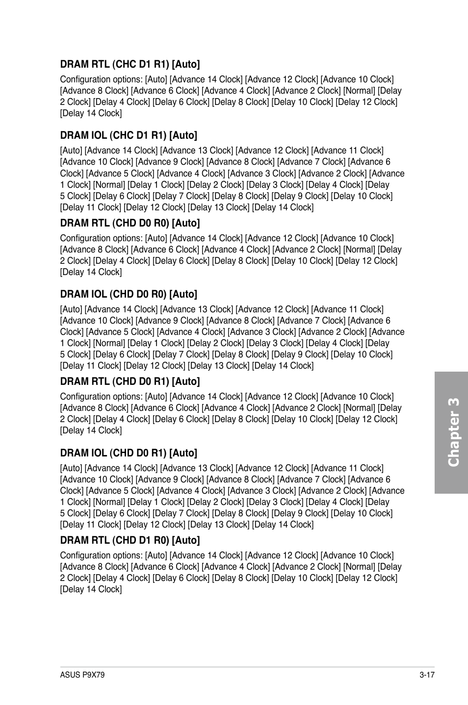 Chapter 3 | Asus P9X79 User Manual | Page 83 / 156