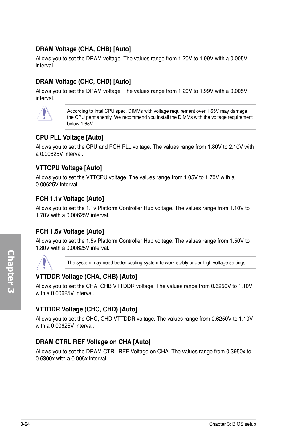 Chapter 3 | Asus P9X79 User Manual | Page 90 / 156