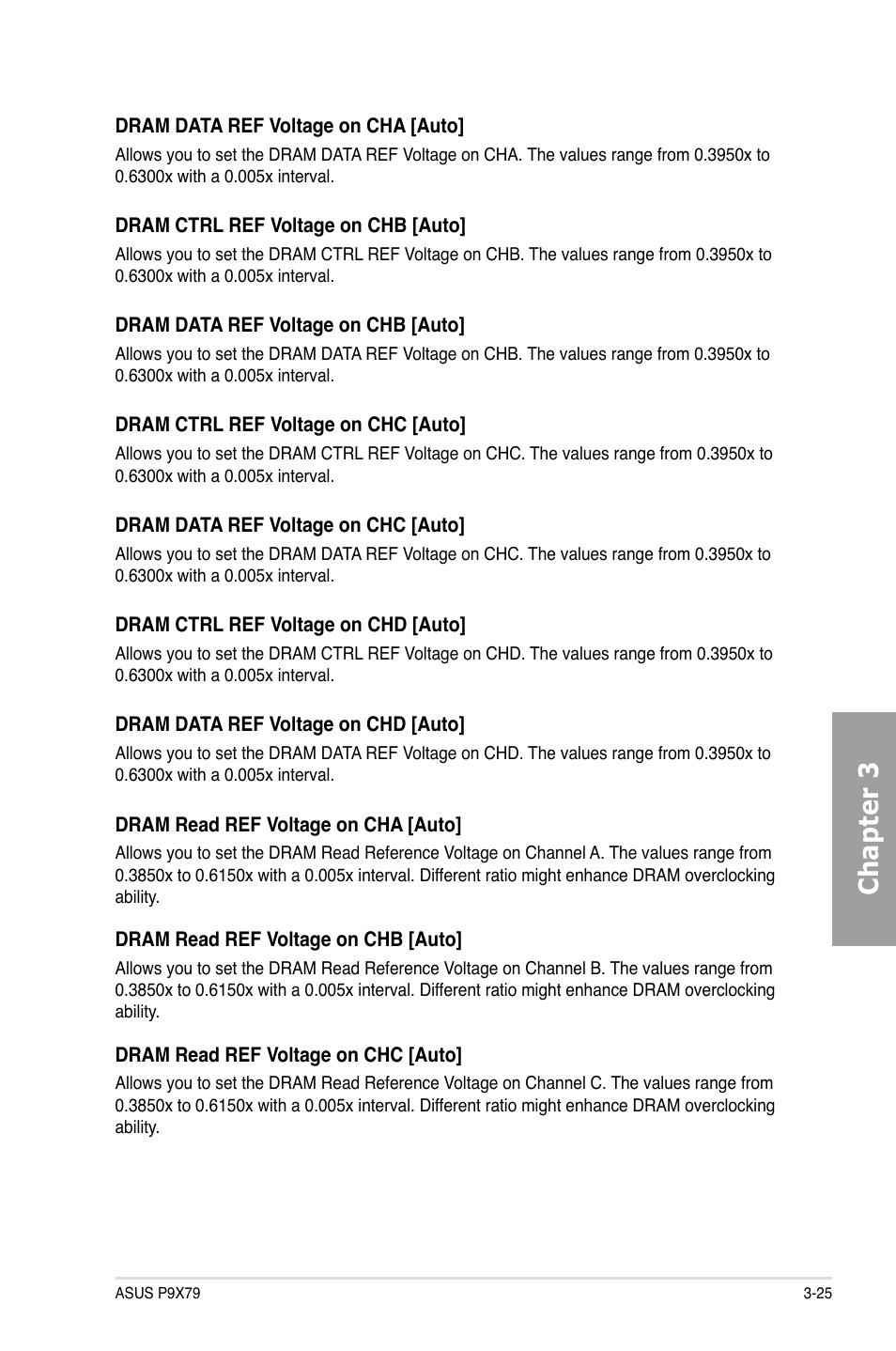 Chapter 3 | Asus P9X79 User Manual | Page 91 / 156