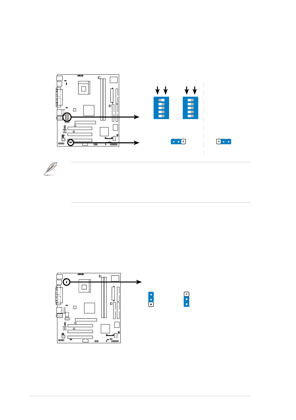 14 chapter 1: product introduction, P4ge-vm jumperfree™ mode setting j6 | Asus P4GE-VM User Manual | Page 24 / 64