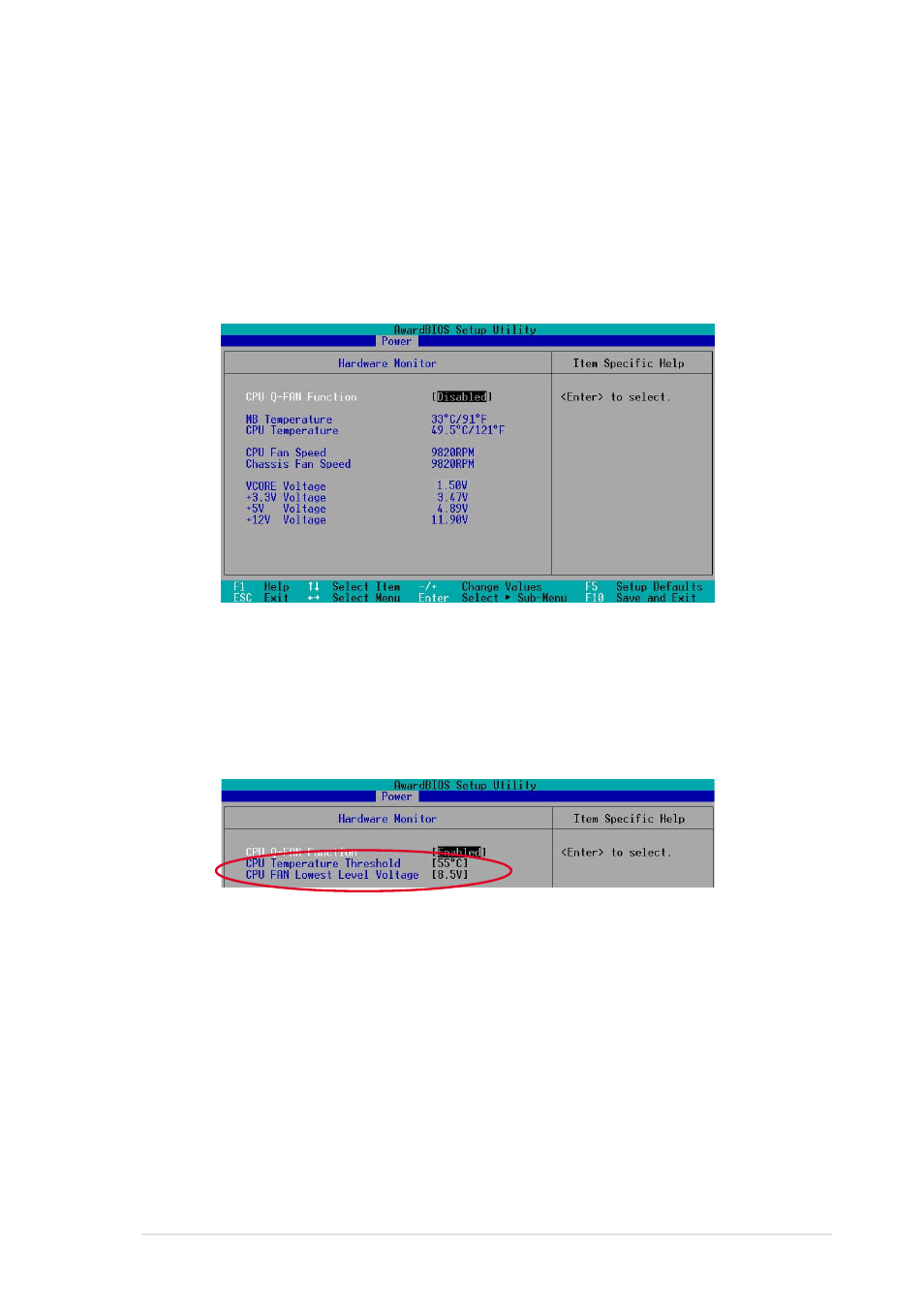 2 hardware monitor | Asus P4GE-VM User Manual | Page 57 / 64