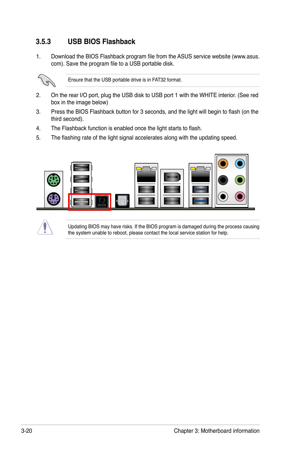3 usb bios flashback, Usb bios flashback -20 | Asus ESC1000 G2 User Manual | Page 68 / 194