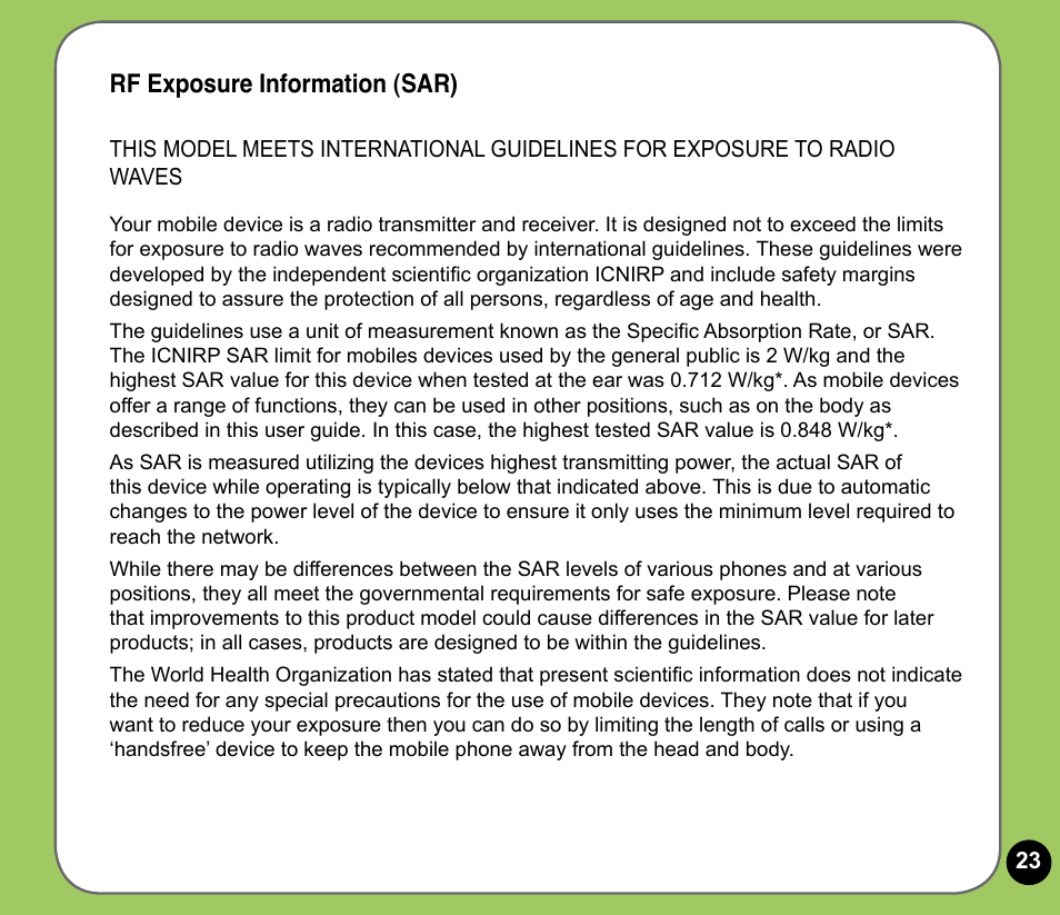 Asus P735 User Manual | Page 23 / 28