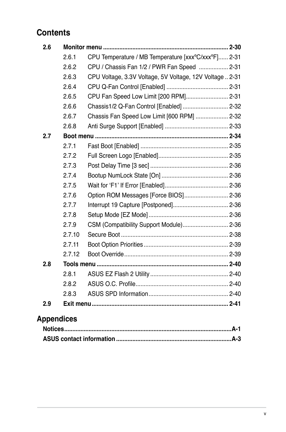 Asus Z77-A User Manual | Page 5 / 92
