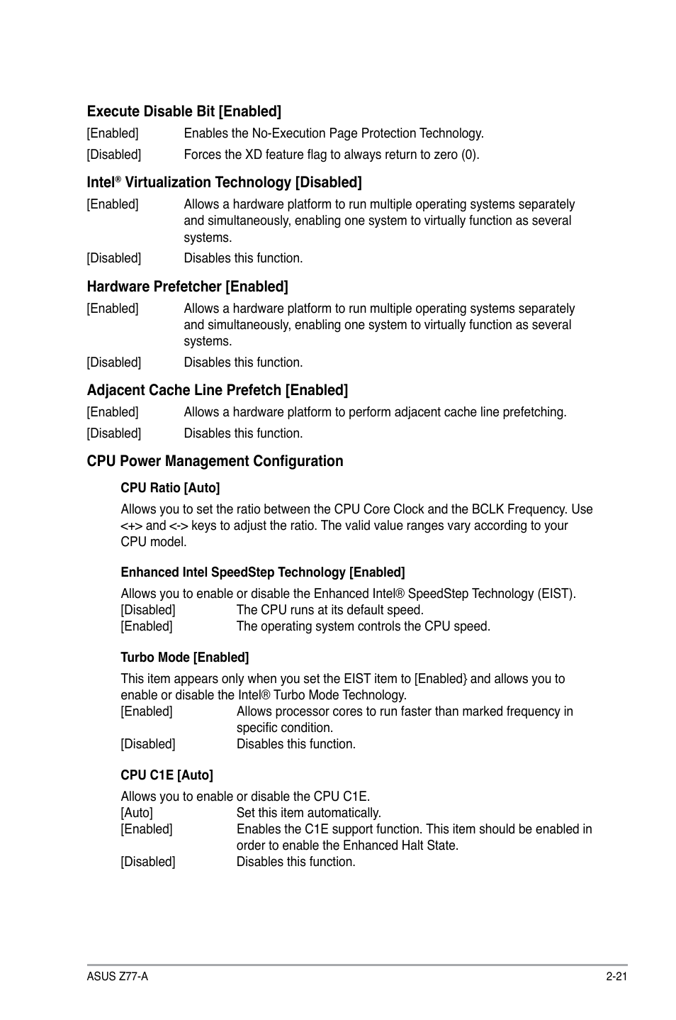 Asus Z77-A User Manual | Page 67 / 92