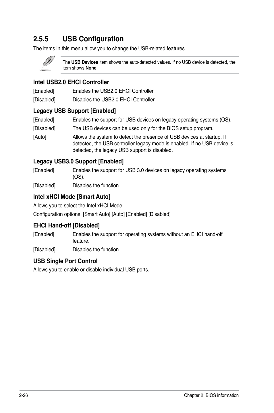 5 usb configuration, Usb configuration -26 | Asus Z77-A User Manual | Page 72 / 92
