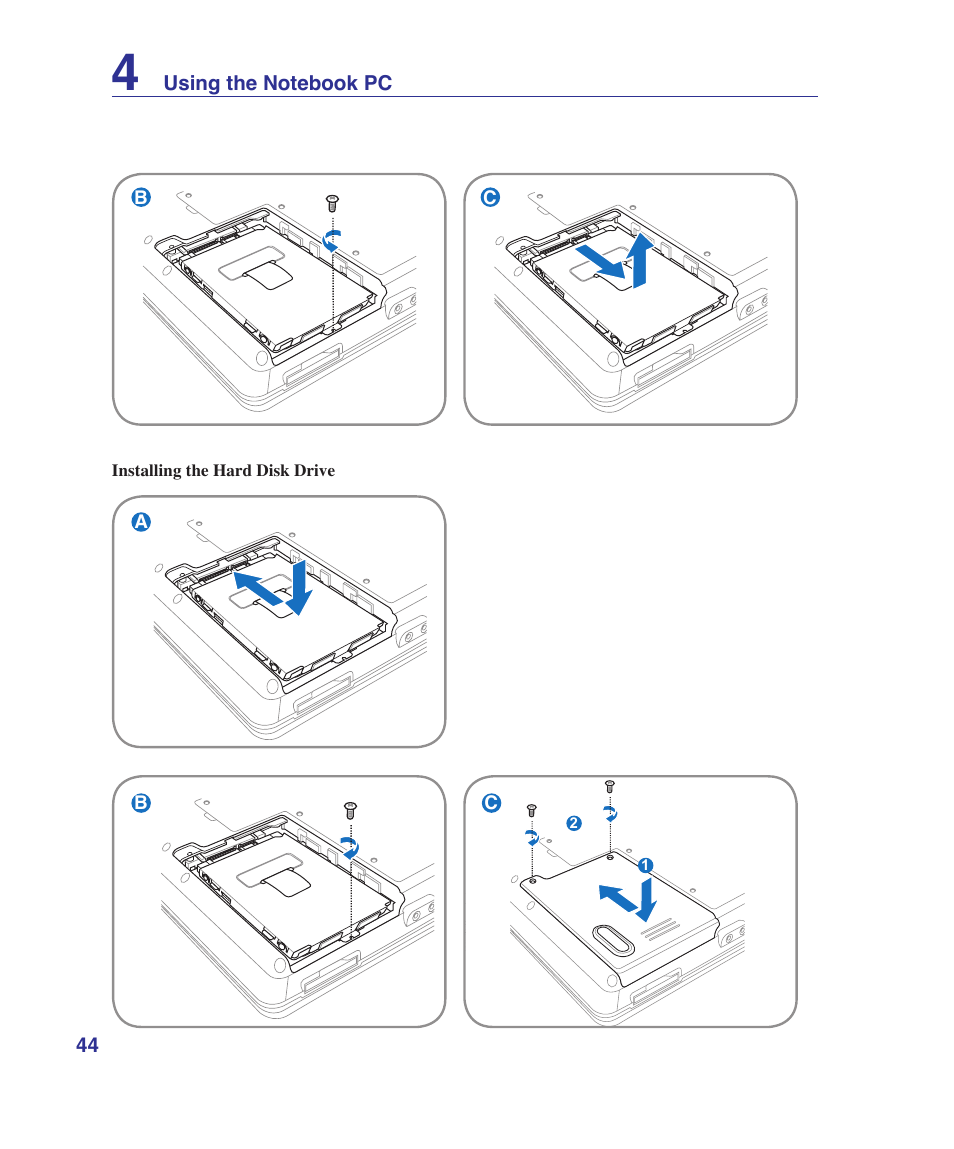 Asus K41VF User Manual | Page 44 / 85