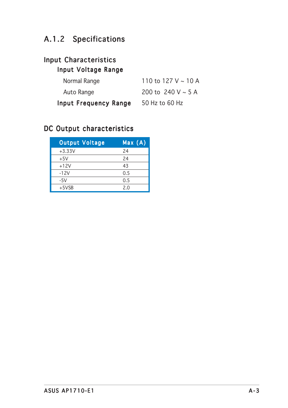 A.1.2 | Asus AP1710-E1 User Manual | Page 153 / 158